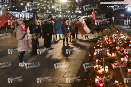 Gedenken an die Opfer des Terroranschlags vom 19.12.2017 in Berlin