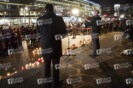 Gedenken an die Opfer des Terroranschlags vom 19.12.2017 in Berlin