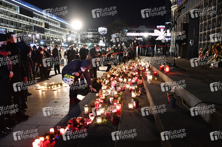 Gedenken an die Opfer des Terroranschlags vom 19.12.2017 in Berlin