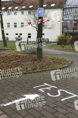 Corona-Schnelltest-Station in Halle (Saale)