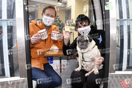 Fototermin Masken- und Gondelspende in München