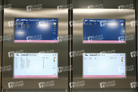 Symbolfoto Flughafen während des Lockdowns