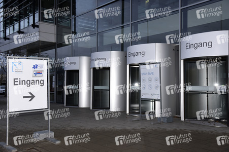 Impfzentrum in der Messe München