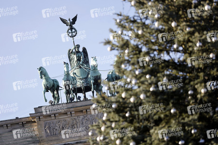 Quadriga auf dem Brandenburger Tor in Berlin