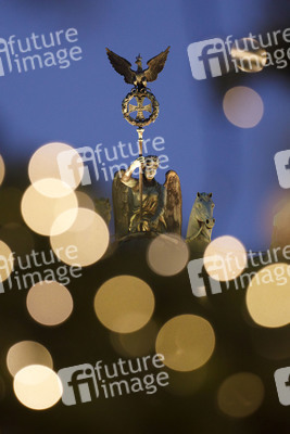 Quadriga auf dem Brandenburger Tor in Berlin