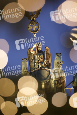 Quadriga auf dem Brandenburger Tor in Berlin