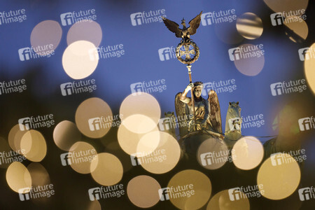 Quadriga auf dem Brandenburger Tor in Berlin