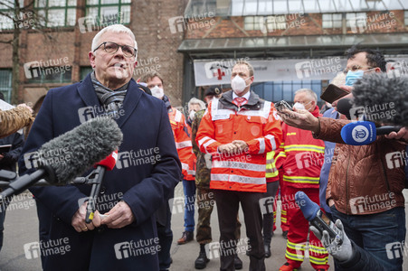 Inbetriebnahme des Corona-Impfzentrums in der Arena Berlin
