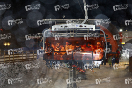 Riesenandrang auf Skipisten vor hartem Lockdown in Polen