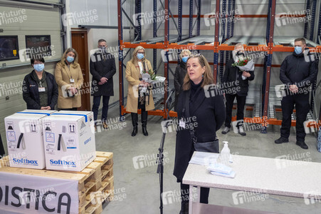 Erste Ankunft des Corona-Impfstoffs auf Island