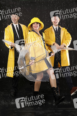 Photoshooting 'Singin in the Rain' in Niedernwöhren