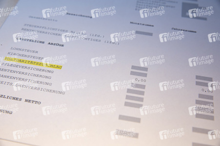 Symbolfoto Teilweiser Wegfall des Solidaritätszuschlages