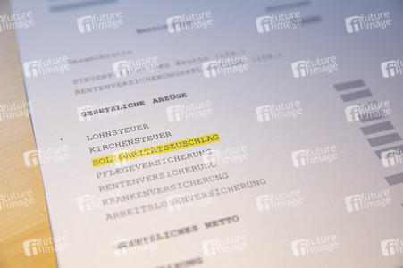 Symbolfoto Teilweiser Wegfall des Solidaritätszuschlages