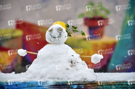 Erster Schnee 2021 in Berlin