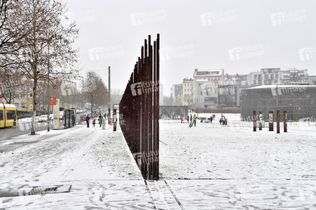 Erster Schnee 2021 in Berlin