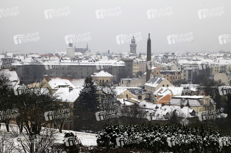 Erster Schnee 2021 in Görlitz