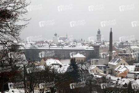 Erster Schnee 2021 in Görlitz