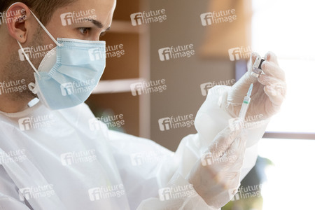 Corona-Impfung in Alcalá de Henares