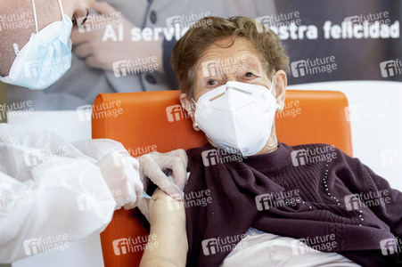 Corona-Impfung in Alcalá de Henares