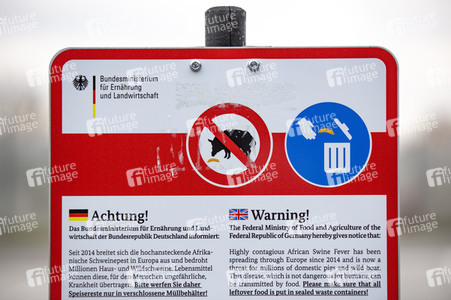 Symbolfoto Müllentsorgung bei der Schweinepest