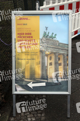 DHL Paketbus in Berlin