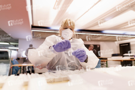 Symbolfoto Corona-Testzentrum