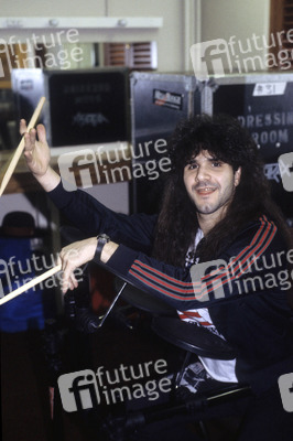 Photoshooting mit Charlie Benante in London