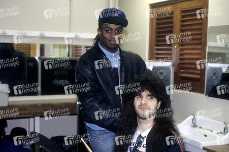 Photoshooting mit Charlie Benante in London