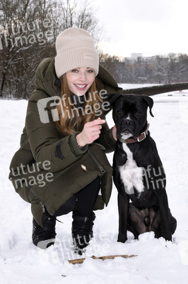 Photoshooting mit Lena Meckel in München