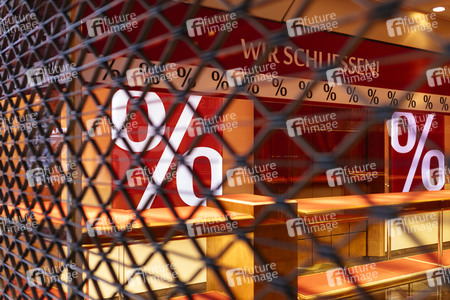 Symbolfoto Lockdown im Einzelhandel