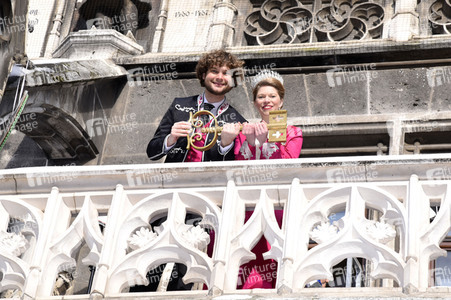 Fototermin mit dem Narrhalla Faschingsprinzenpaar 2021 in München