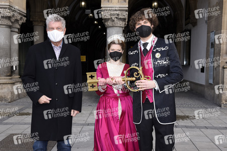 Fototermin mit dem Narrhalla Faschingsprinzenpaar 2021 in München