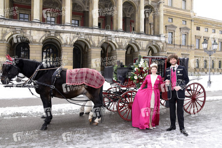 Fototermin mit dem Narrhalla Faschingsprinzenpaar 2021 in München