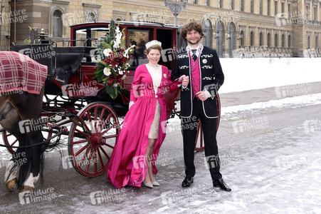 Fototermin mit dem Narrhalla Faschingsprinzenpaar 2021 in München