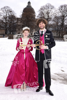 Fototermin mit dem Narrhalla Faschingsprinzenpaar 2021 in München