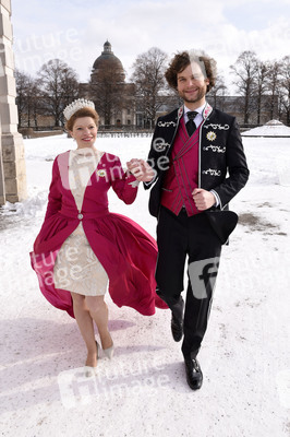 Fototermin mit dem Narrhalla Faschingsprinzenpaar 2021 in München