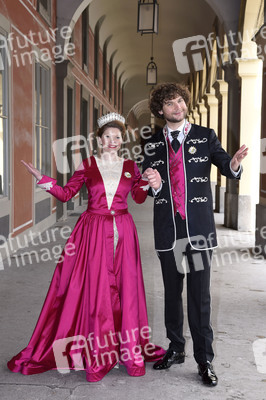 Fototermin mit dem Narrhalla Faschingsprinzenpaar 2021 in München