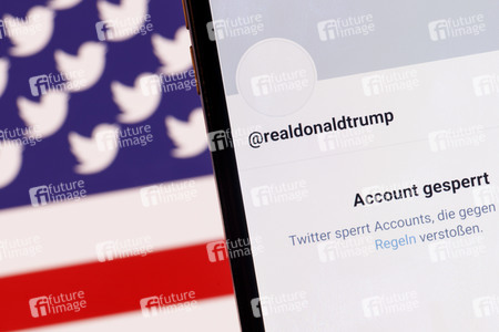 Symbolbild Twitter sperrt Trump