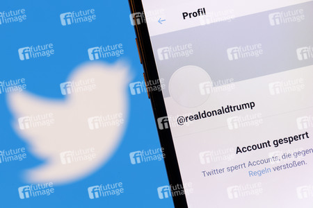 Symbolbild Twitter sperrt Trump