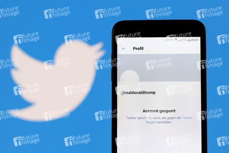 Symbolbild Twitter sperrt Trump