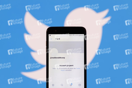 Symbolbild Twitter sperrt Trump