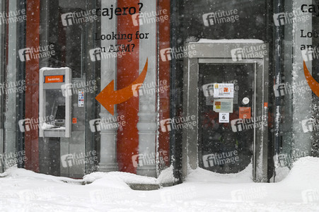 Sturmtief Filomena sorgt für Chaos in der Region Madrid