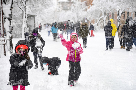 Sturmtief Filomena sorgt für Chaos in der Region Madrid