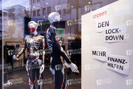 Symbolfoto Lockdown im Einzelhandel
