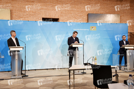 Pressekonferenz zu den Folgen der Corona-Pandemie in München