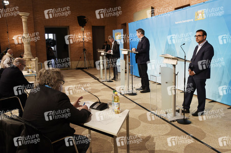 Pressekonferenz zu den Folgen der Corona-Pandemie in München