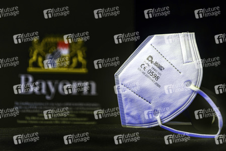 Symbolfoto FFP2-Maskenpflicht in Bayern