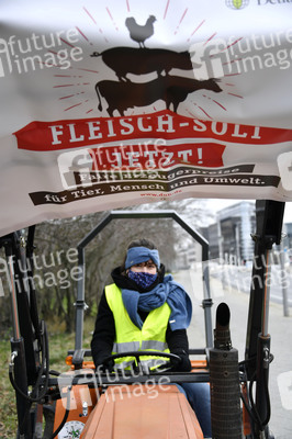 Demonstration 'Wir haben es satt' in Berlin