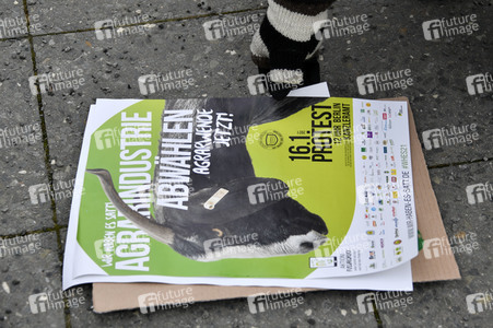 Demonstration 'Wir haben es satt' in Berlin