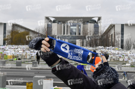 Demonstration 'Wir haben es satt' in Berlin